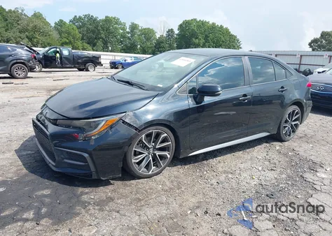 2020 Toyota Corolla Se z USA, uszkodzony, nr VIN 5YFS4RCE6LP045656
